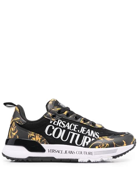 versace jeans couture sneakers gomma|farfetch versace jeans.